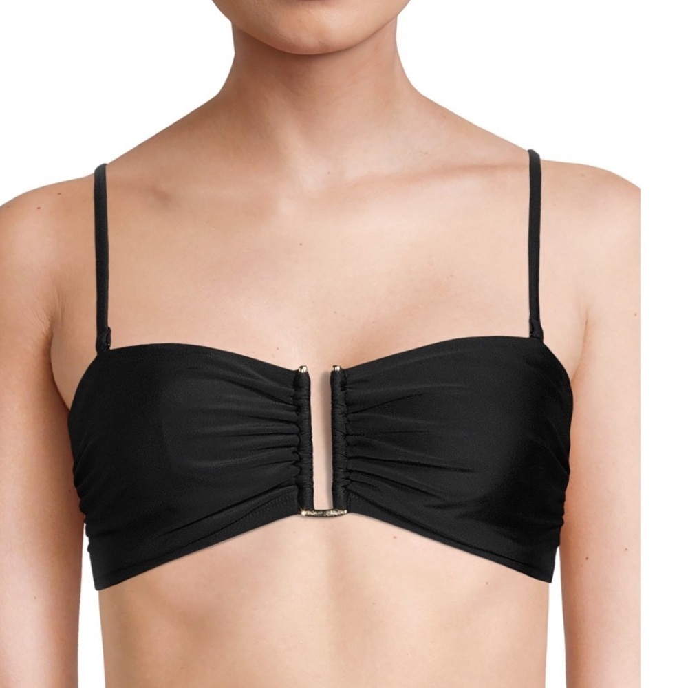 U-Front Bandeau Swimsuit Top for Women
